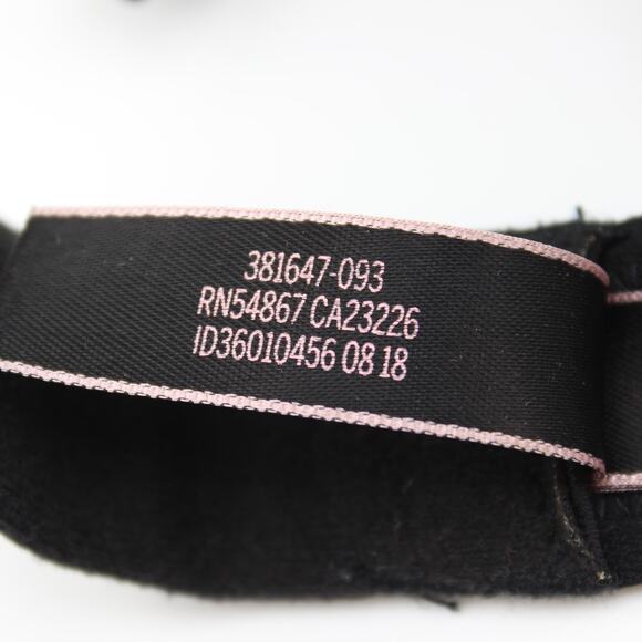 Victoria’s Secret Bra Womens 34C Black Bombshell Plunge Lace Push-Up - Picture 8 of 8